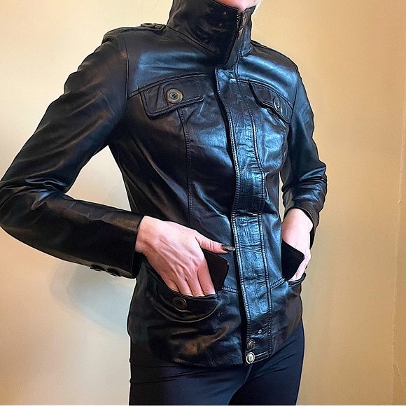 Italian Leather Jacket - Picture 8 of 16